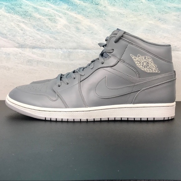 air jordan 1 mid triple grey off 73 